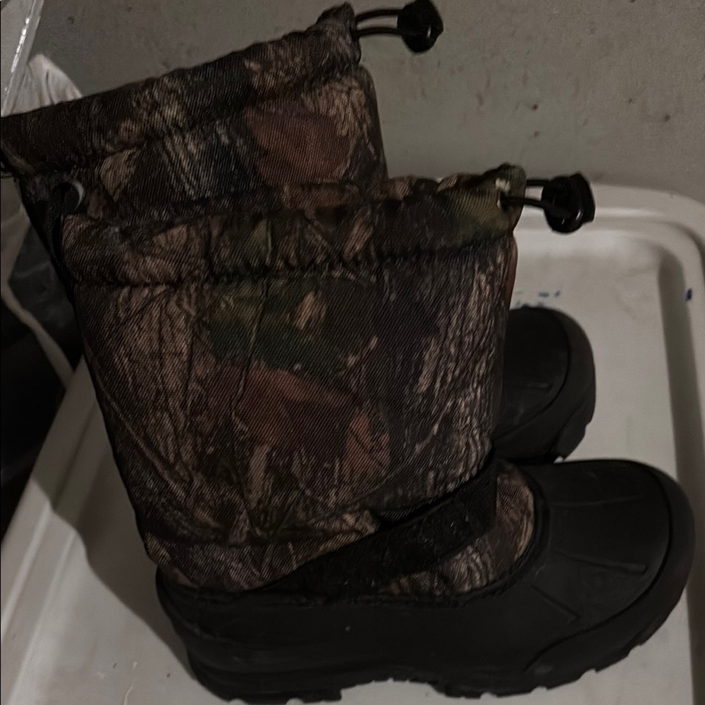 Thermolite Kids Camouflage Winter Boots